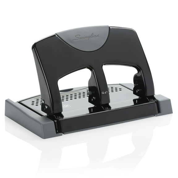 Swingline SmartTouch 3-Hole Punch, Low Force, 45 Sheets
