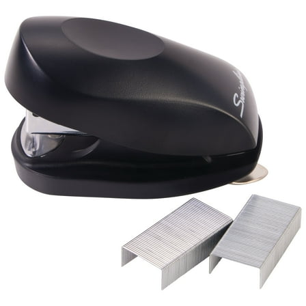 Swingline Manual Tot Stapler, 12 Sheets, Black