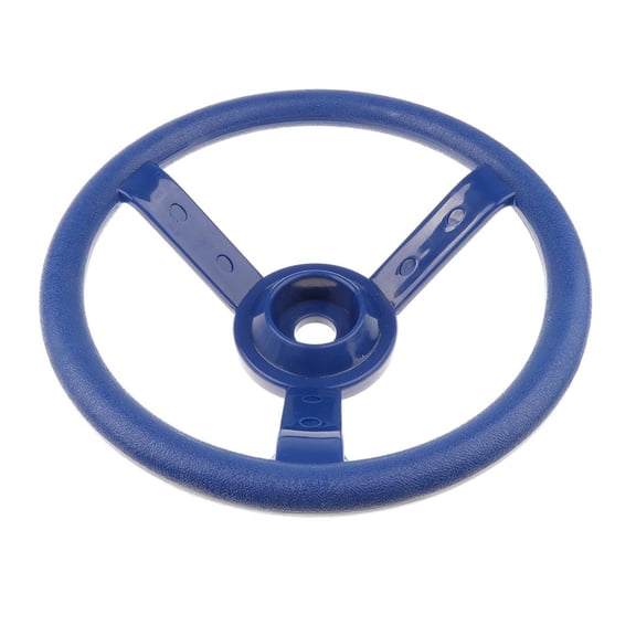 Swingset Steering Wheel Accessories for Kids Playhouse, Jungle Gym, Blue