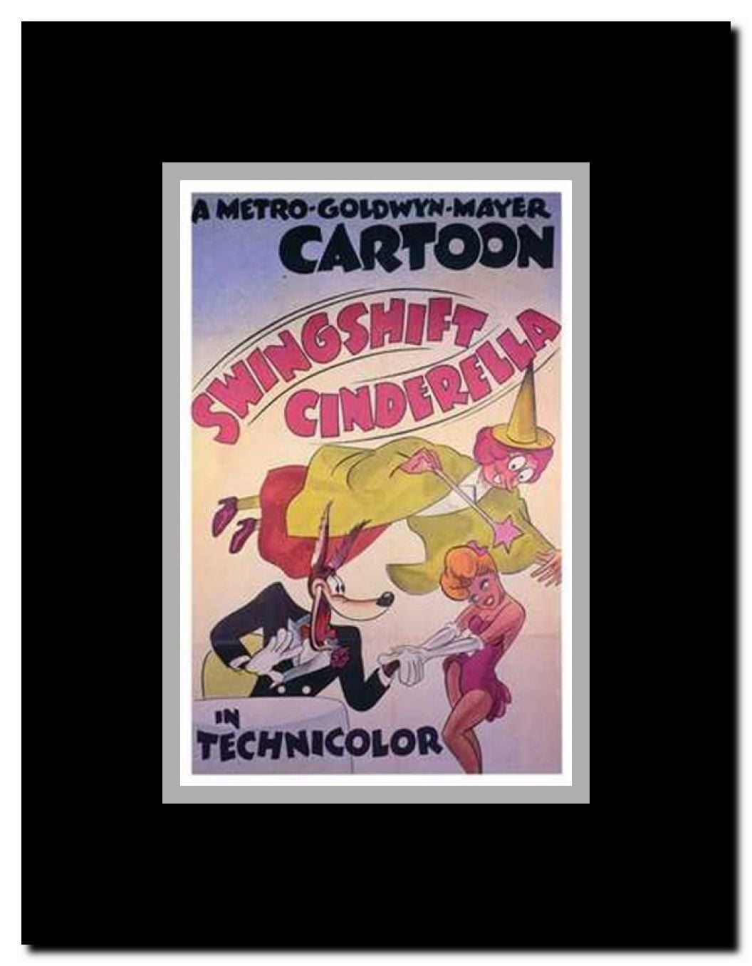 Swingshift Cinderella Framed Movie Poster