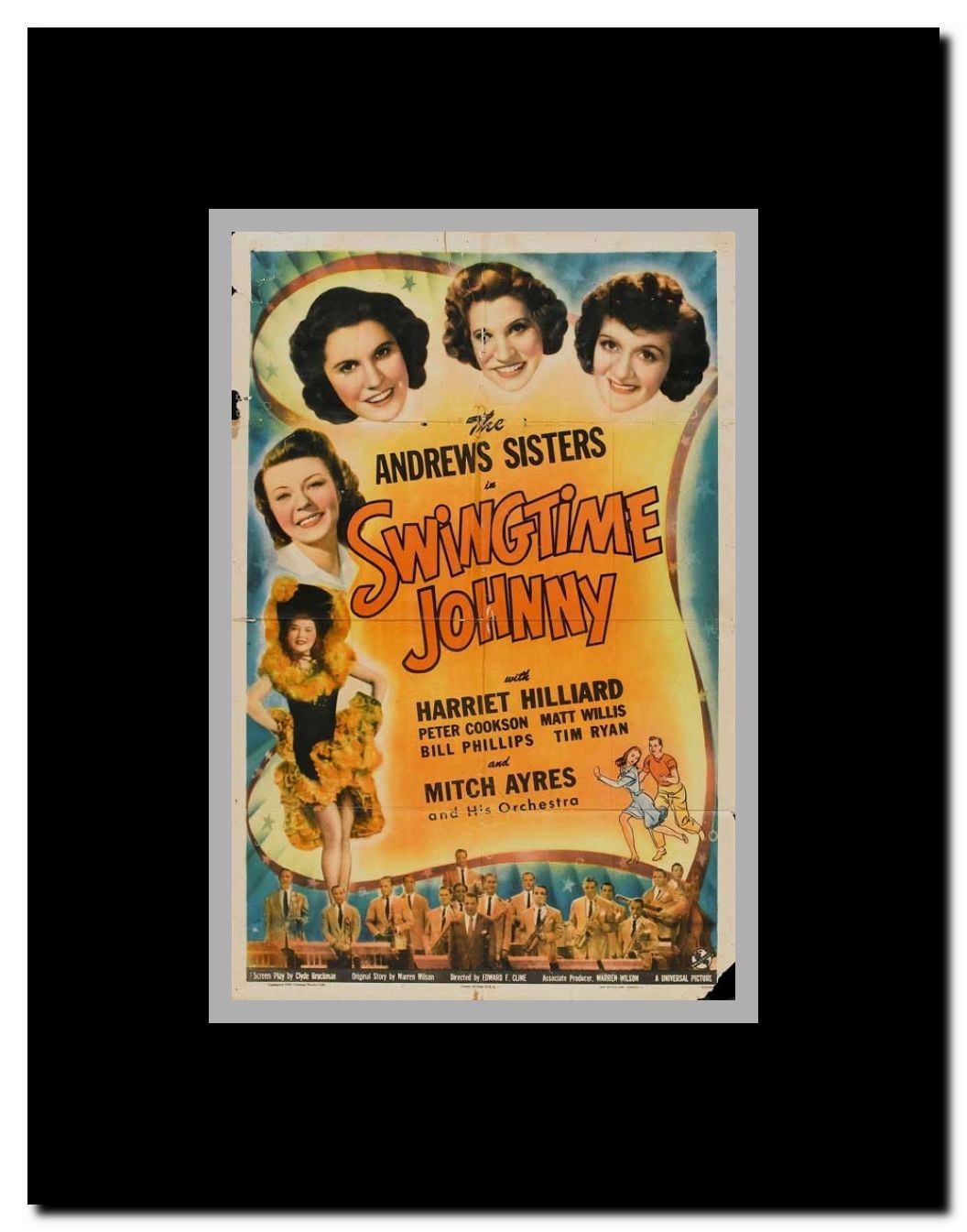 Swingtime Johnny Framed Movie Poster