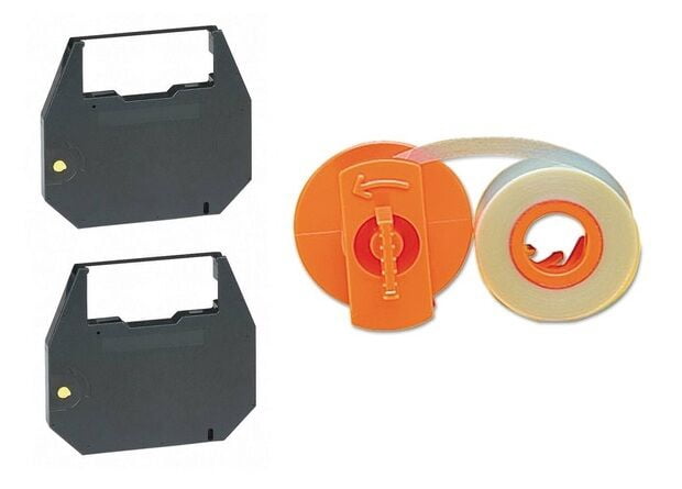 Brother CE25 & EM530 Typewriter Ink Cartridge Value Pack – Includes Correction Spool