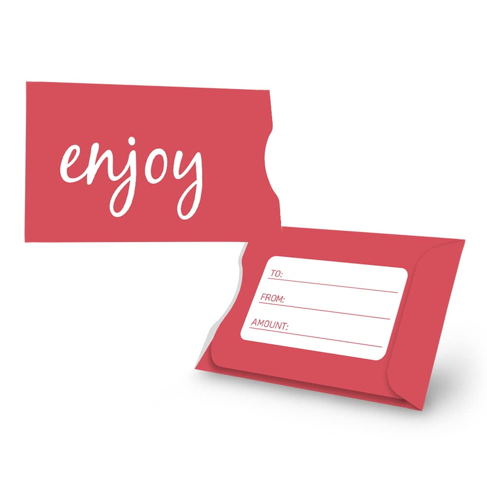Swipe It Gift Card Holder Sleeves Paper 100 Pack Bulk for Thank You, Birthday, Fathers Day, Housewarming, Wedding, Anniversary, Baby Shower, Spa, ... Swipe It Gift Card Holder Sleeves Paper 100 Pack Bulk for Thank You, Birthday, Fathers Day, Housewarming, Wedding, Anniversary, Baby Shower, Spa, ...