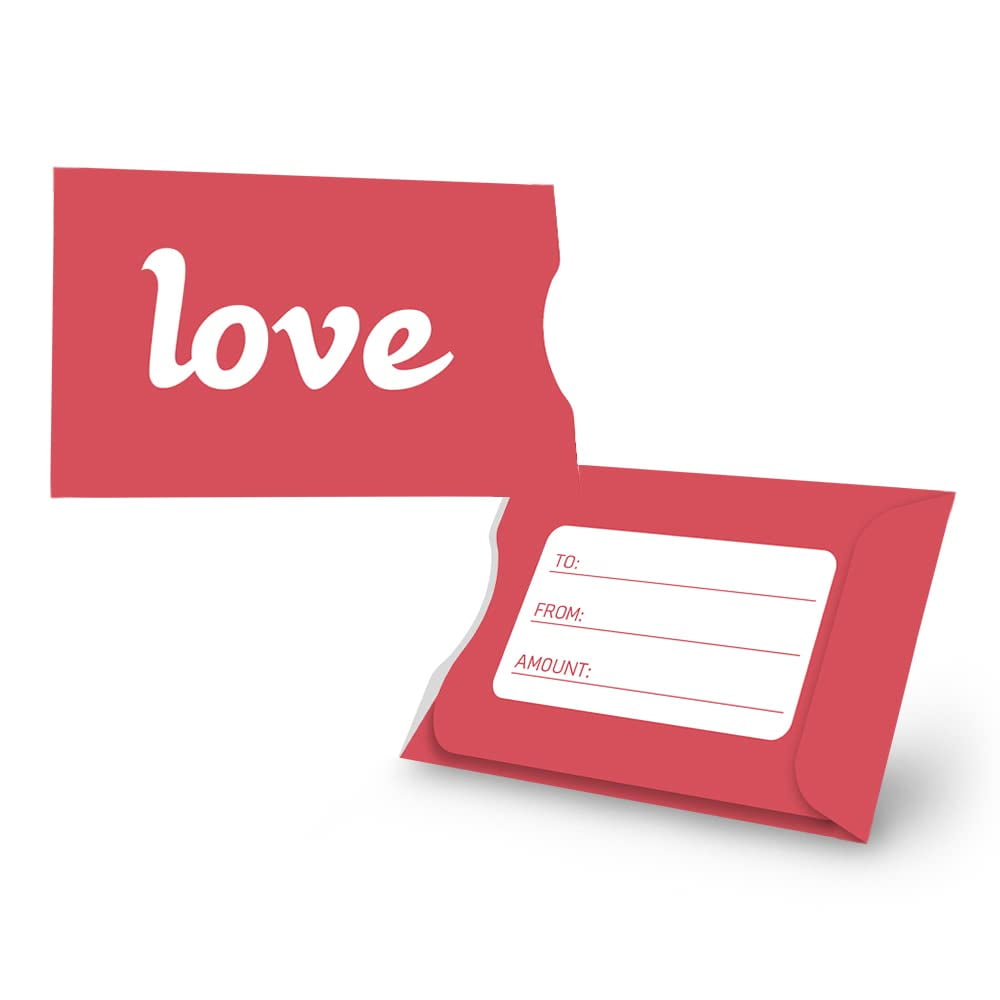 gift card sleeves wholesale "A Gift for You" Gift Card Sleeves