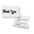 thumbnail image 1 of Swipe It Thank You Gift Card Holder 25 Pack Money Credit Card Size Paper Gift Card Sleeves Bulk, Appreciation Gifts, White, 1 of 6