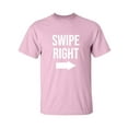 thumbnail image 1 of Swipe Right Adult Short Sleeve T-shirt, 1 of 4