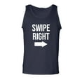 thumbnail image 1 of Swipe Right Adult Tank Top, 1 of 1