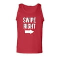 thumbnail image 1 of Swipe Right Adult Tank Top, 1 of 1
