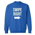 thumbnail image 1 of Swipe Right Crewneck Sweatshirt, 1 of 3