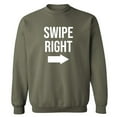 thumbnail image 1 of Swipe Right Crewneck Sweatshirt, 1 of 3