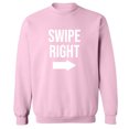thumbnail image 1 of Swipe Right Crewneck Sweatshirt, 1 of 3