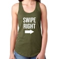 thumbnail image 1 of Swipe Right Racerback Tank, 1 of 1