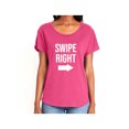 thumbnail image 1 of Swipe Right Womens Dolman Tee, 1 of 1