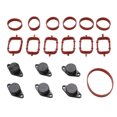 thumbnail image 1 of Swirl Blanks Flaps Delete Kit with 6X33mm Intake Gaskets for M57, Air Intake Repair Kit for 320d 330d 520d 525d 530d 730d,Intake Manifold Gaskets & Components,Restore Your Engine's Efficiency, 1 of 5