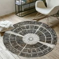 thumbnail image 1 of Swirl Modern Round Carpets for Living Room ration Abstract Rugs for Bedroom r Soft Carpet Non-slip Desk Area Rug Doormat, 1 of 6