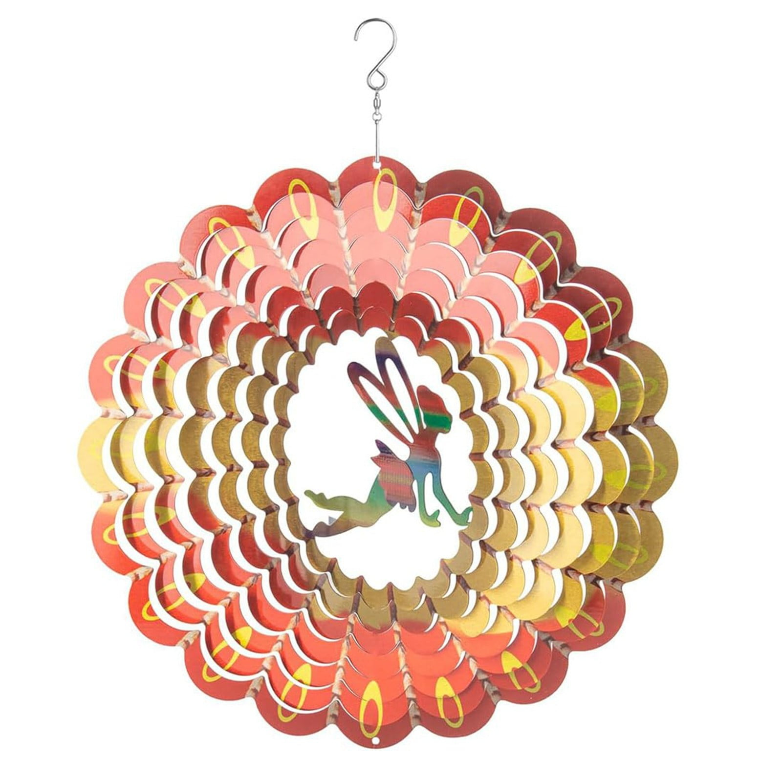 Swirl Wind Sea Glass Decorations Christmas Decorations for outside