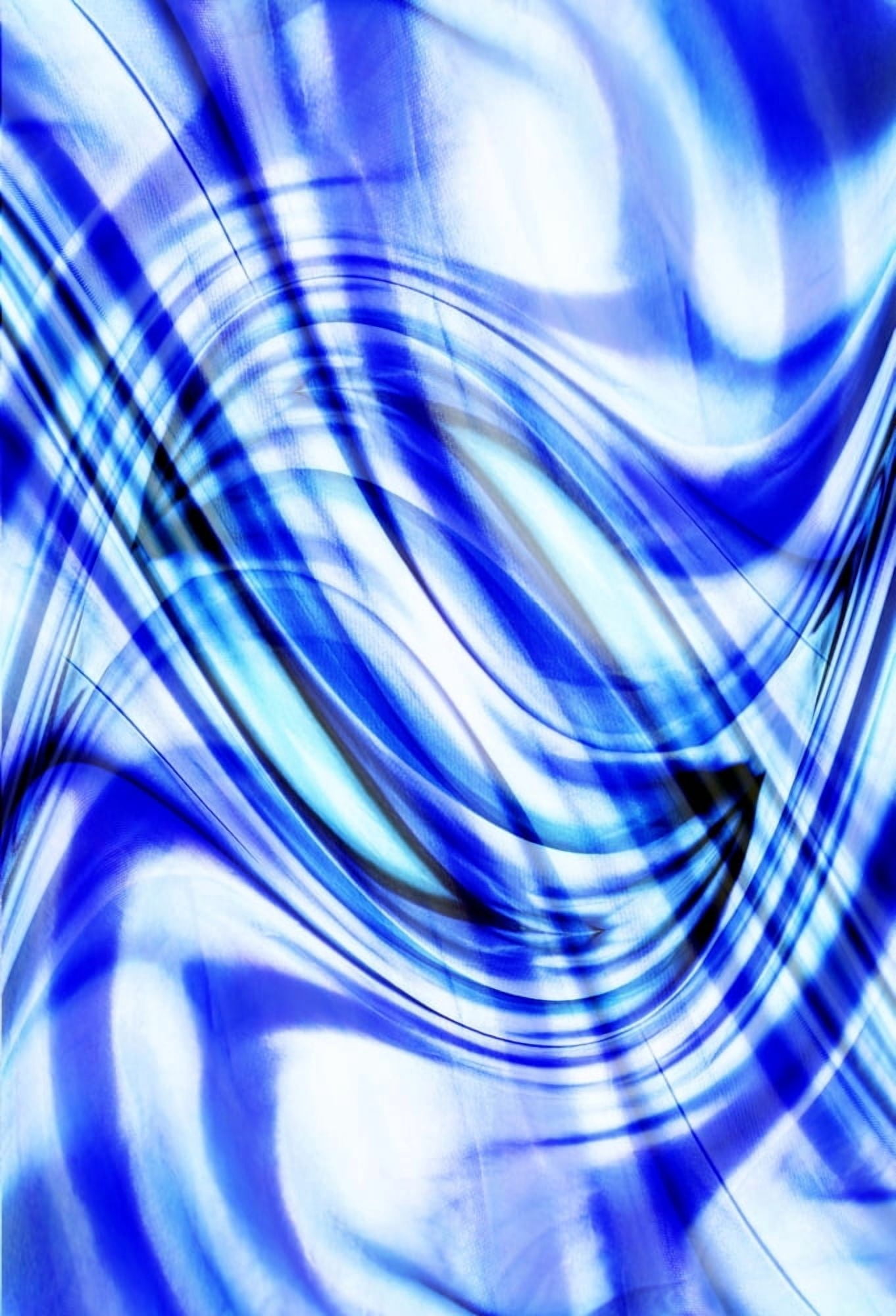 Swirling Abstract Canvas Art - Chris and Kate Knorr Design Pics (12 x 18)