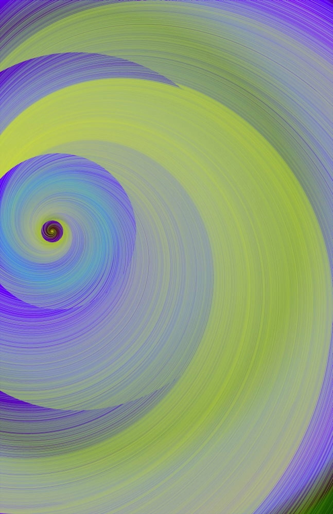 Swirling Abstract Canvas Art - Paul Sale Design Pics (24 x 38)