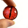 thumbnail image 1 of Swirling Red Dragon Glass Eyes, 1 of 7
