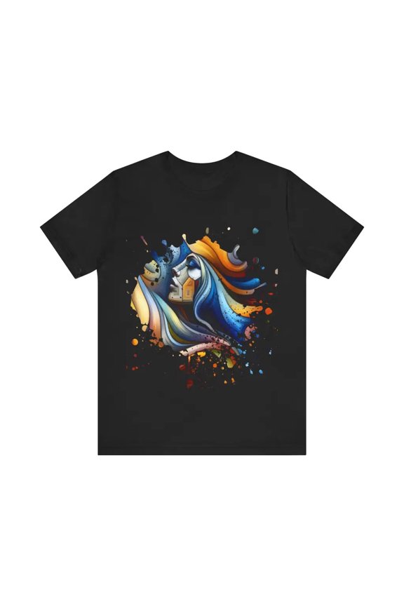 Swirling Thoughts Carousel - Jersey Short Sleeve Tee