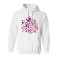 thumbnail image 1 of Swirls Flowers Hearts And Birds. Hoodie Women -Image by Shutterstock, Female Medium, 1 of 4