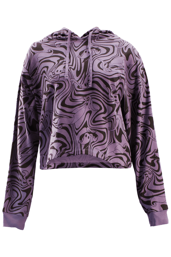 Swirls Women's Long Sleeve Cropped Hoodie - Bottom Sold Separately