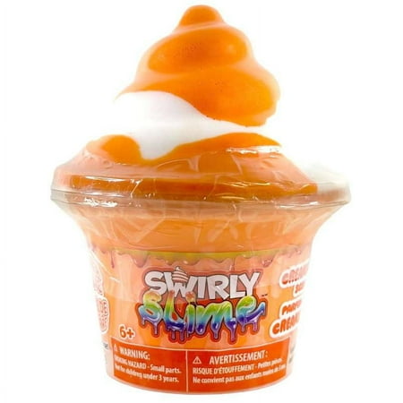 Swirly Slime ORANGE Slime
