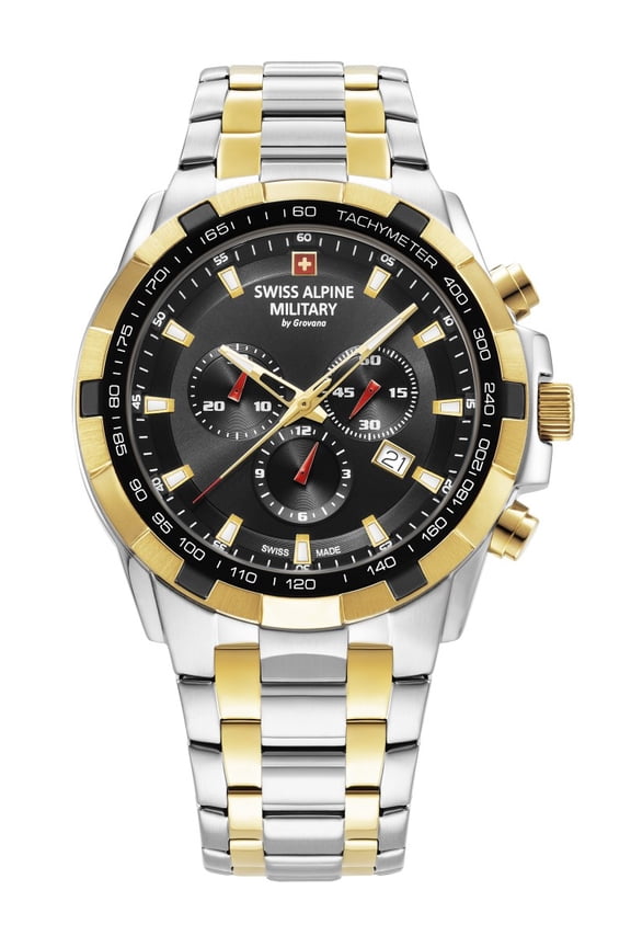 Men's Swiss Alpine Military Star Fighter Chronograph 47Mm Not Applicable
