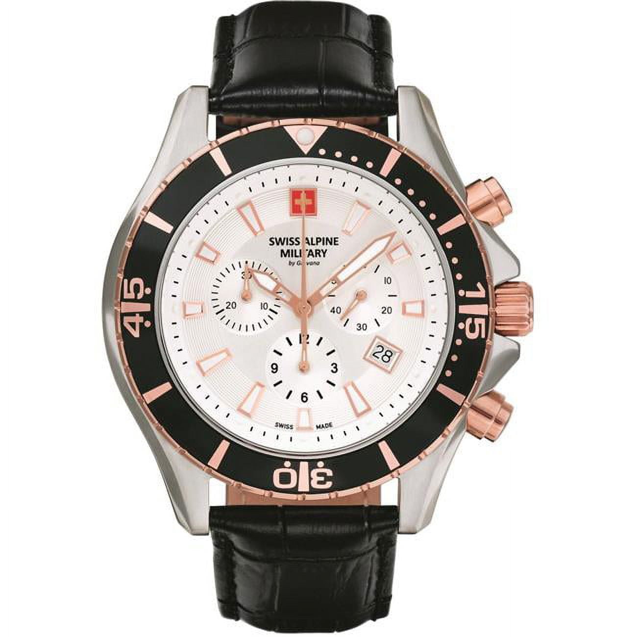 Swiss Alpine Military by Grovana Nautilus Chronograph Dial Quartz