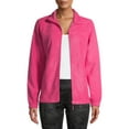 thumbnail image 1 of Swiss Alps Long Sleeve Fleece Single-Breasted Mid-Length Jacket (Women's), 1 Pack, 1 of 5