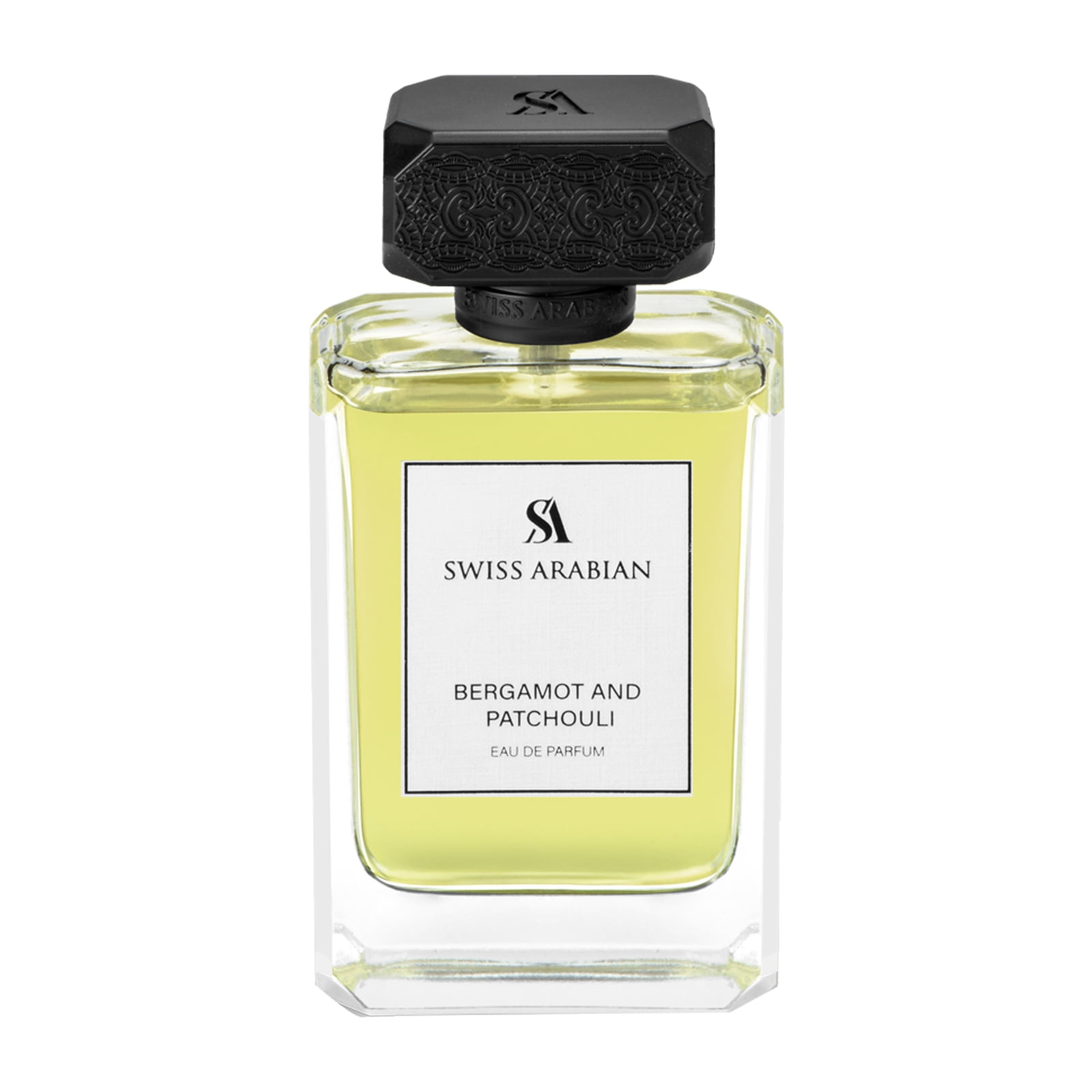 Swiss Arabian Bergamot and Patchouli, Perfume for Men, 3.4 oz EDP Spray
