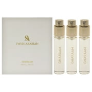 Swiss Arabian Gharaam, Arabian Perfume for Women, 3 Pc Refill Gift Set