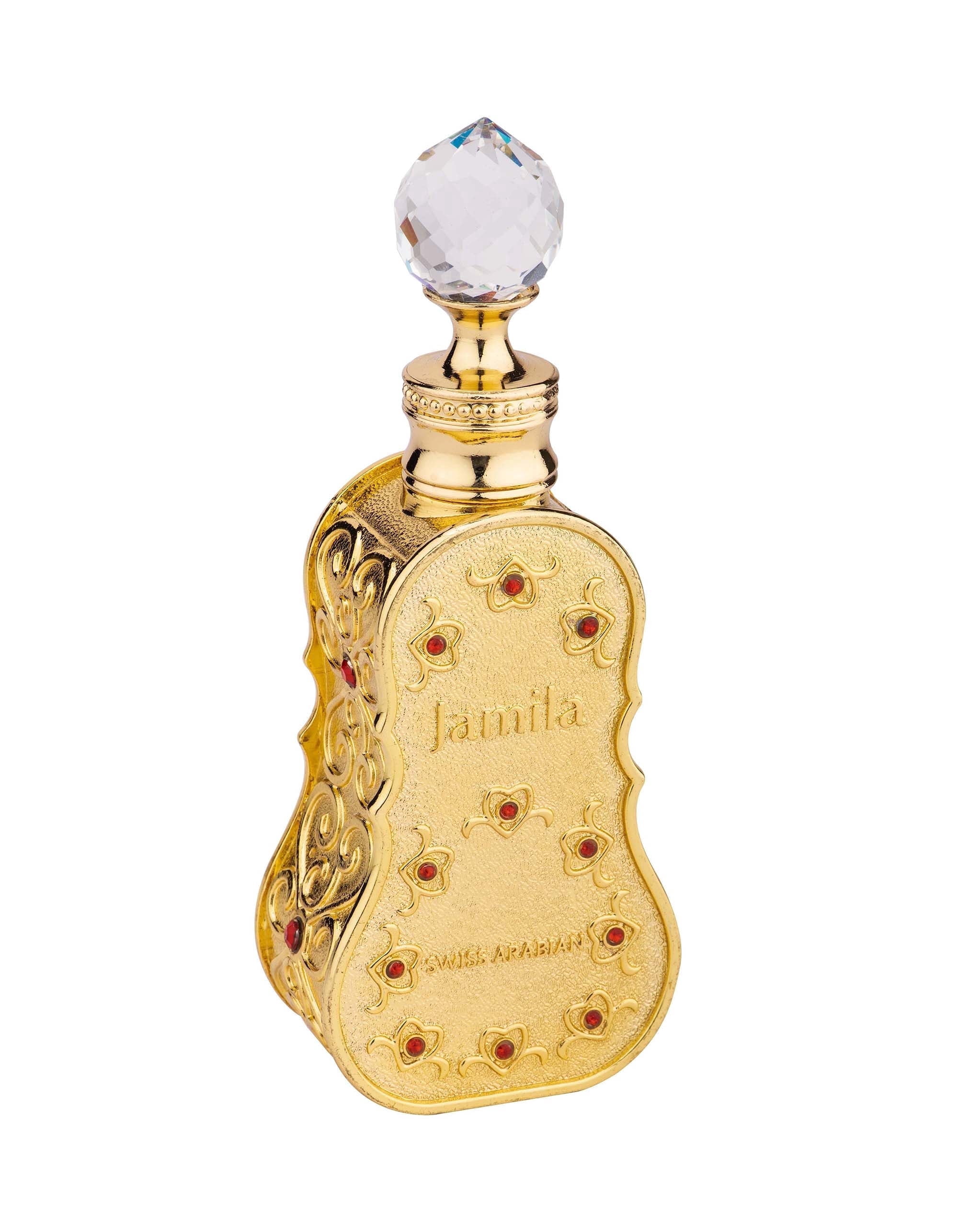 Swiss Arabian Jamila Perfume Oil, Unisex Fruity Floral Musk