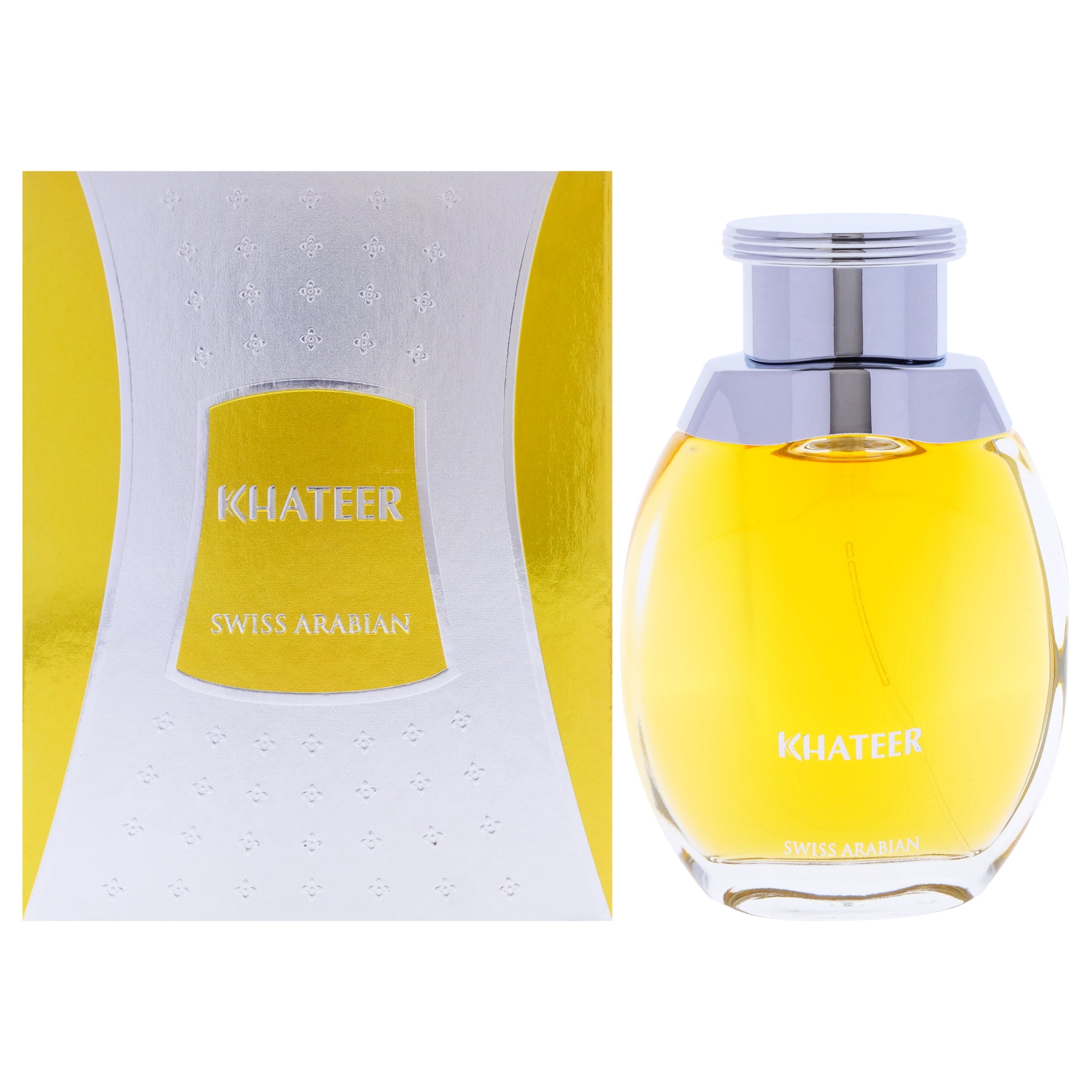 Swiss Arabian Khateer Eau De Parfum Spray By Swiss Arabian - 3.4 oz Swiss Arabian Khateer Eau De Parfum Spray By Swiss Arabian - 3.4 oz