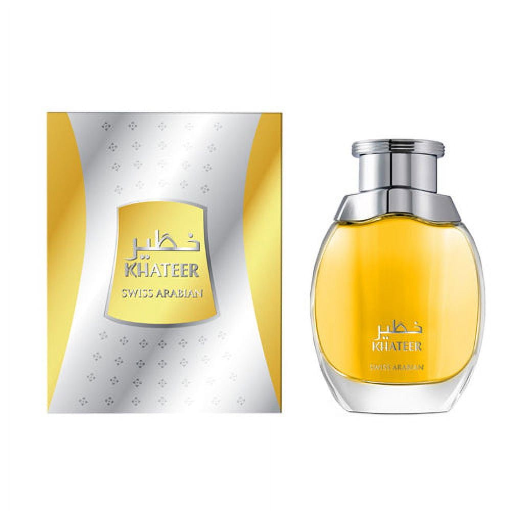 Swiss Arabian Khateer Eau De Parfum Spray By Swiss Arabian - 3.4 oz Swiss Arabian Khateer Eau De Parfum Spray By Swiss Arabian - 3.4 oz