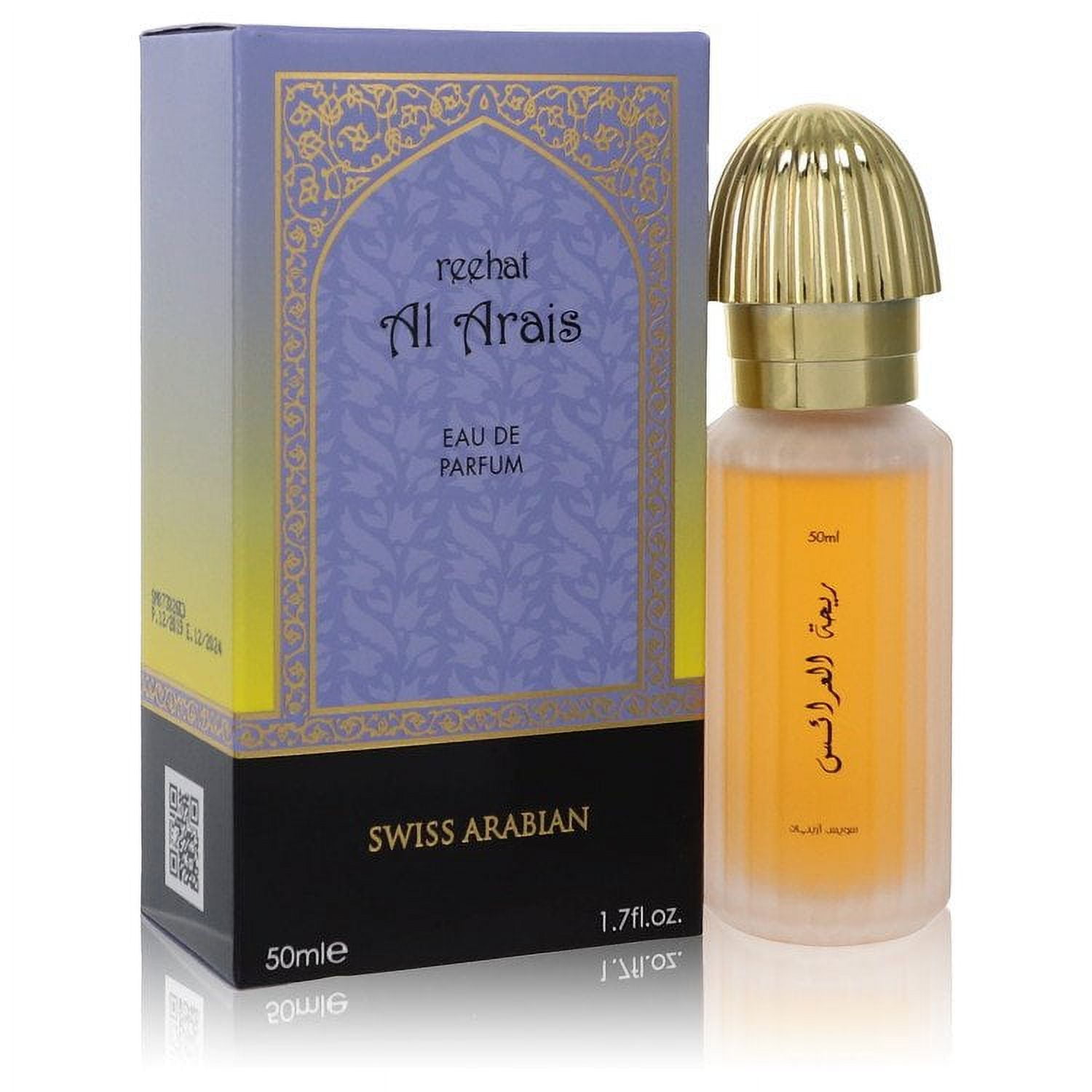Swiss Arabian Reehat Al Arais Eau De Parfum Spray By Swiss Arabian - 1.7 oz Swiss Arabian Reehat Al Arais Eau De Parfum Spray By Swiss Arabian - 1.7 oz