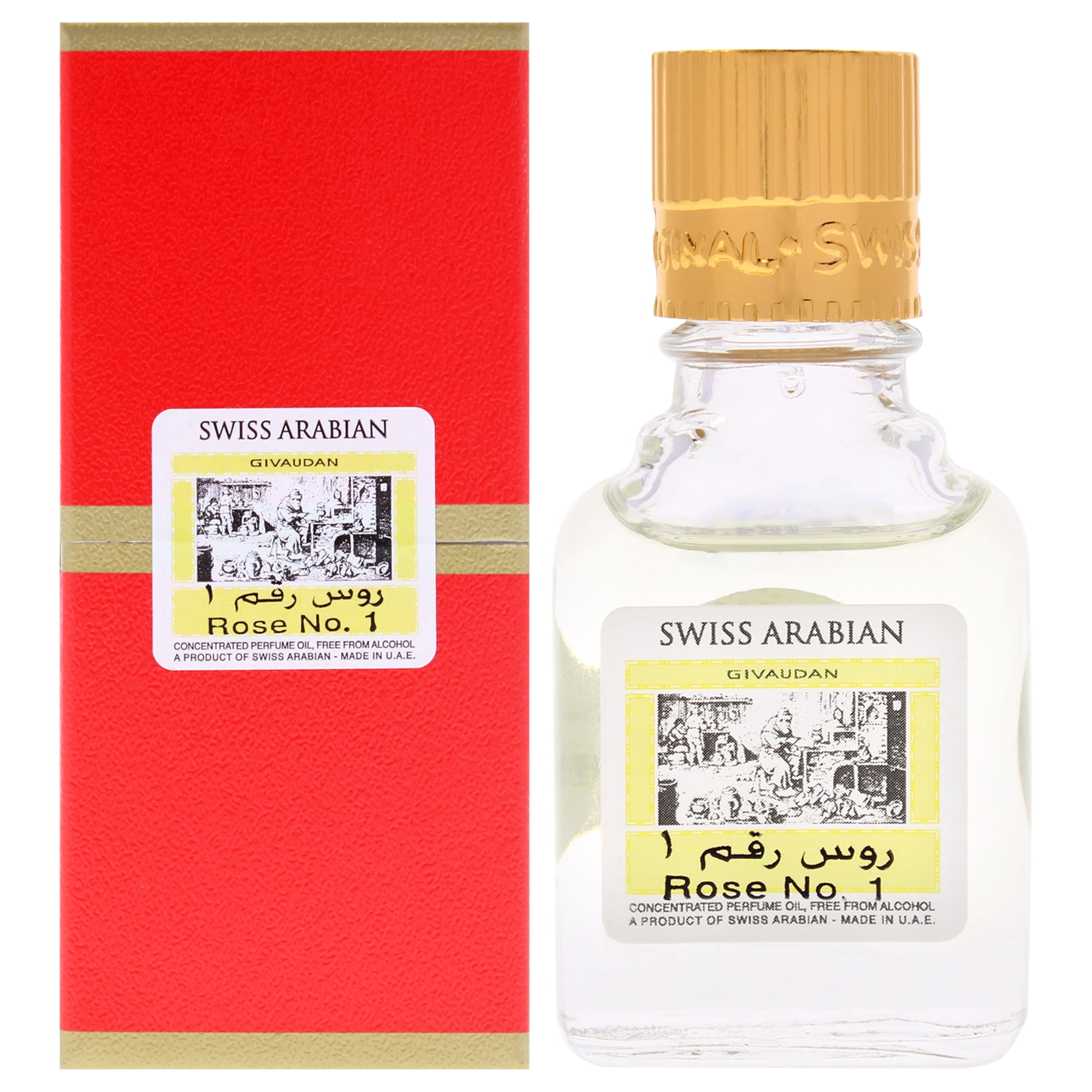 Swiss Arabian Rose 01 , Concentrated Perfume Oil MINI - Walmart.com