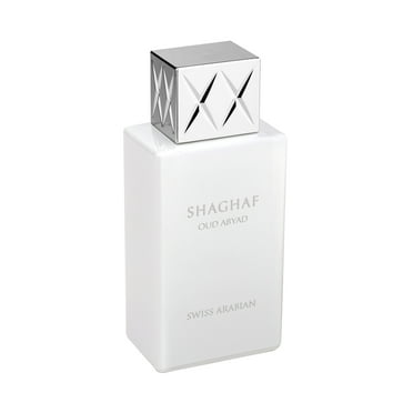 Swiss Arabian Shaghaf Oud Abyad, Arabian Perfume for Men, 2.5 oz