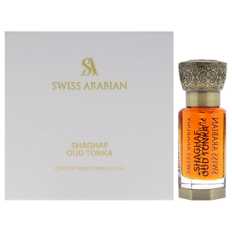 Swiss Arabian Shaghaf Oud Tonka , 0.4 oz Concentrated Perfume Oil