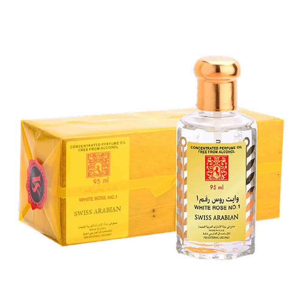 Swiss Arabian White Rose No. 1 Perfume Oil 0.77 Oz Unisex Fragrance