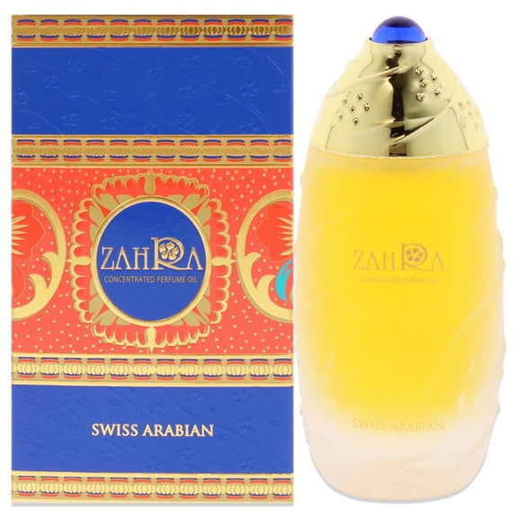 Swiss Arabian Zahra, Perfume Oil for Women and Men, 1 oz