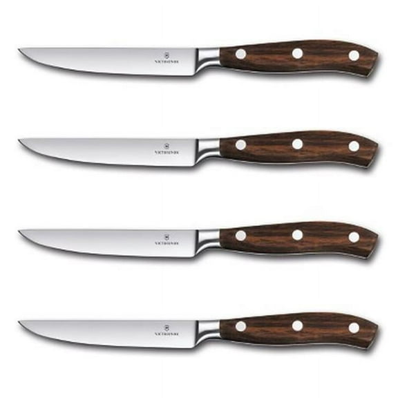 Victorinox Grand Maitre Wood 4 Piece Steak Knife Set