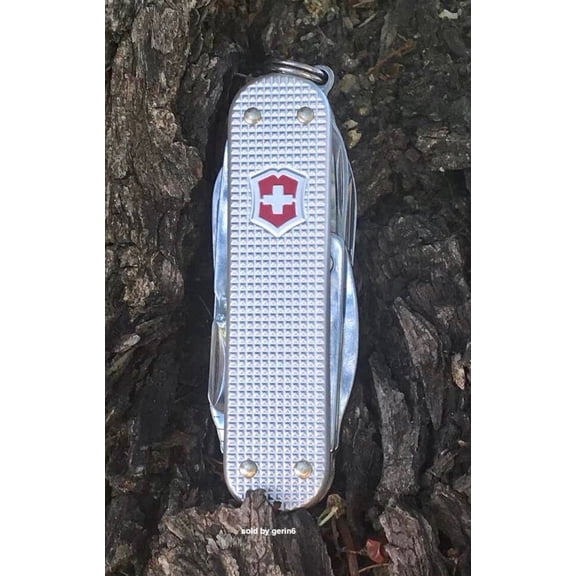 Swiss Army Knife, MiniChamp Silver Alox, Victorinox 0.6381.26US2, New In Box