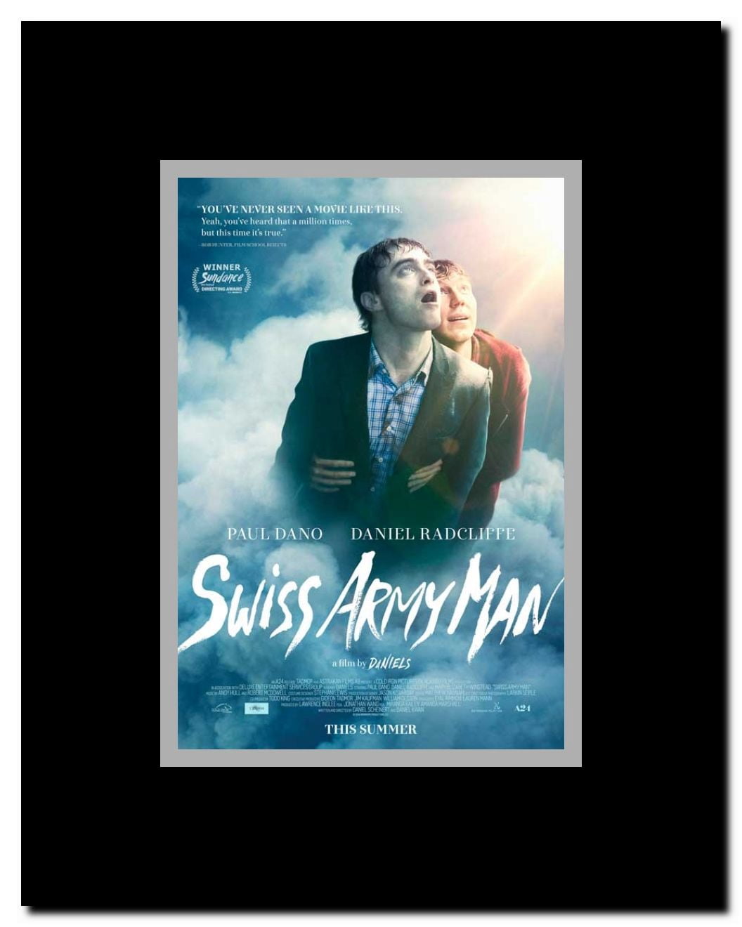 Swiss Army Man Framed Movie Poster