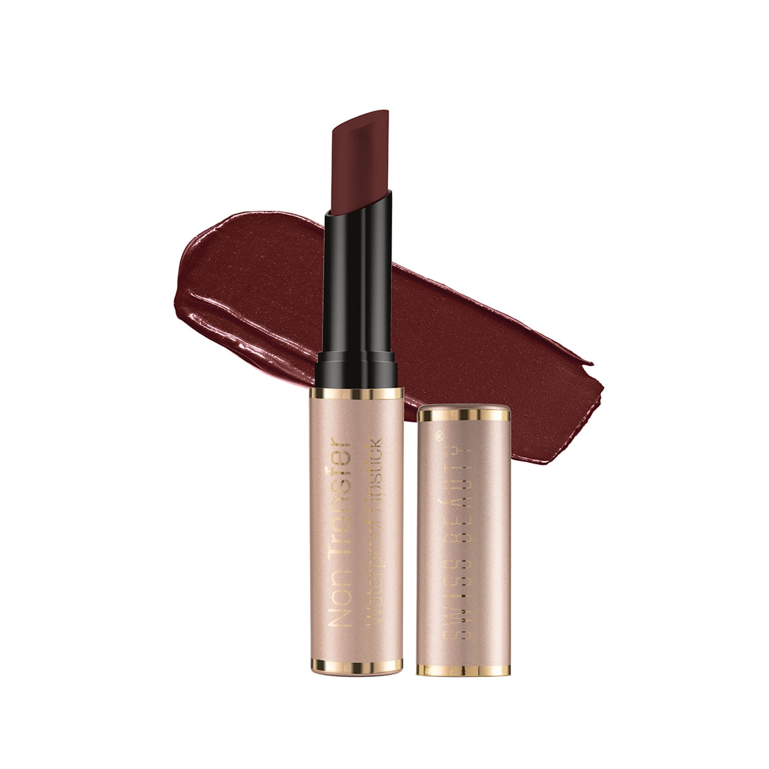 Swiss Beauty Non Transfer Waterproof Lipstick 417 Bronze
