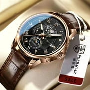 Swiss Brand POEDAGAR Women Watch Stainless Steel Mesh Rose Gold Simple Waterproof Luminous Ladies Watches Luxury Quartz Elegant