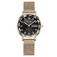 thumbnail image 1 of Swiss Brand Poedagar Women Watch Stainless Steel Mesh Rose Gold Simple Waterproof Luminous Ladies Watches Luxury Quartz Elegant - Quartz Wristwatches, 1 of 7