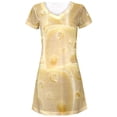 thumbnail image 1 of Swiss Cheese All Over Juniors V-Neck Dress, 1 of 2