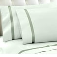 thumbnail image 1 of Swiss Club 1800 Series Super Soft Comfort 4-Piece Sheet Set Sage Full, 1 of 3