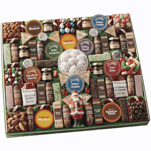 The Swiss Colony Santa’s 77 Favorites Gift Box, 6 lb. 7.25 oz.